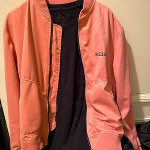 Large jacket salmon color $25